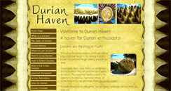 Desktop Screenshot of durianhaven.com